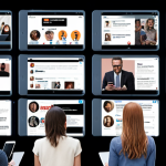 **

A diverse group of people engaging with social media on their phones, tablets, and laptops. The background includes subtle icons representing trending topics, news, and discussions, highlighting the power of social media in shaping opinions.

**